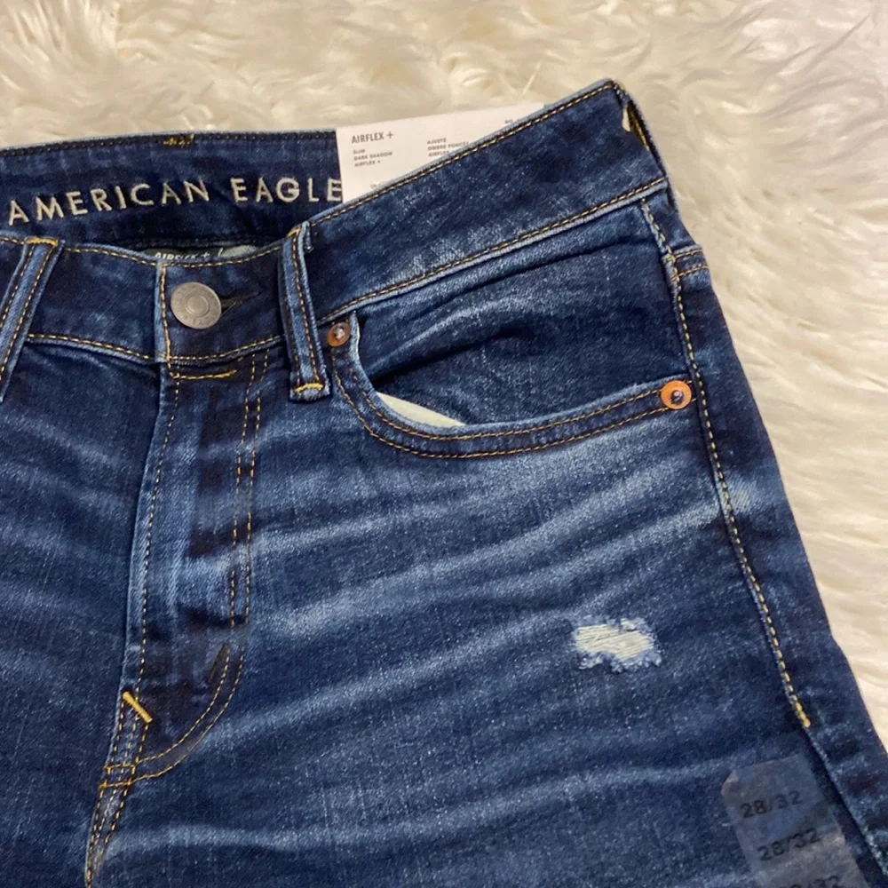 American Eagle Airflex Slim Dark Shadow Jeans size 28-32 brand new with tag - Picture 10 of 12